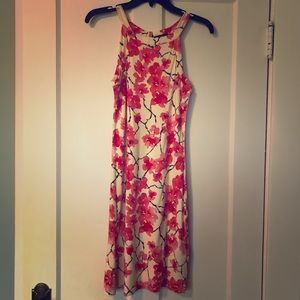 Tart Cherry Blossom Dress, Size XS